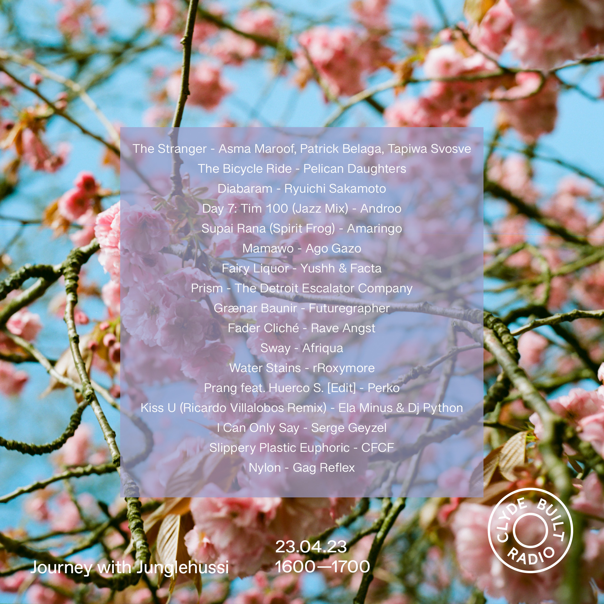 Journey with Junglehussi - April 2023 tracklist