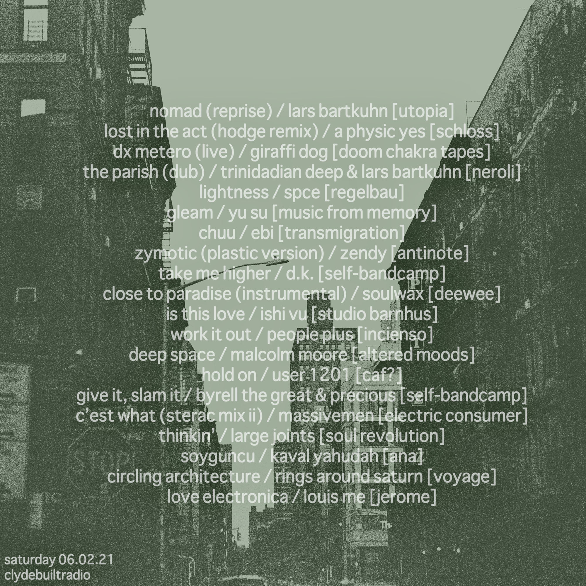 Solo Show (February) Tracklist